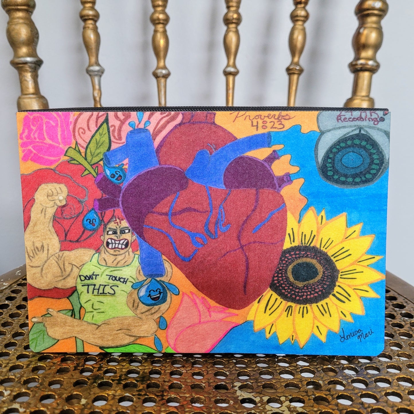 Guard Your Heart Felt Journal - Proverbs 4:23