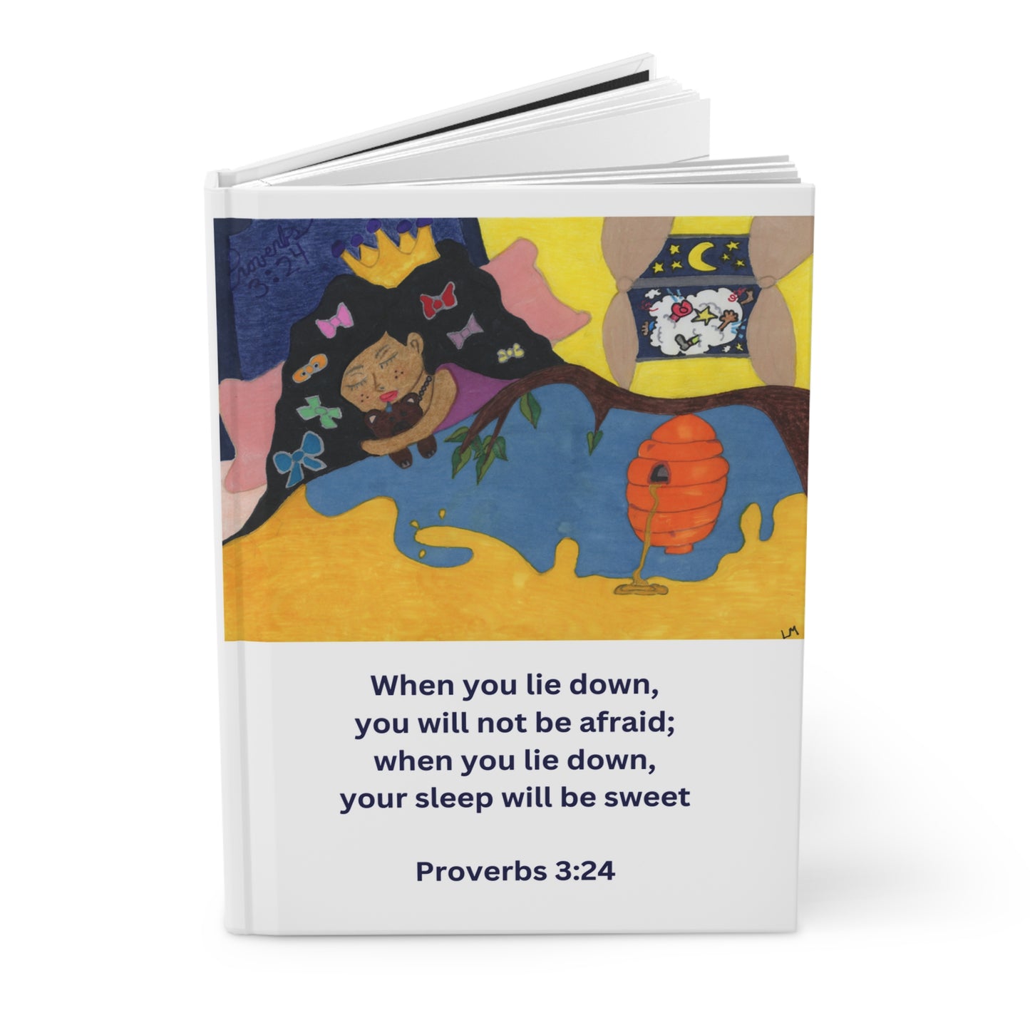 Sweet Dream Proverbs Journal: Hardcover Matte (White)